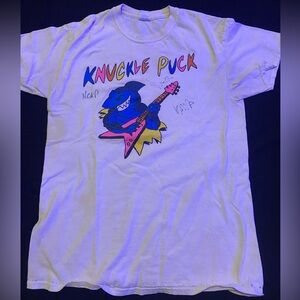 Knuckle puck signed shirt